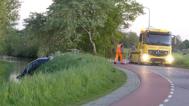 Kat gered, auto nat