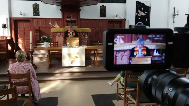 Kerkdienst bij Noordkop Centraal