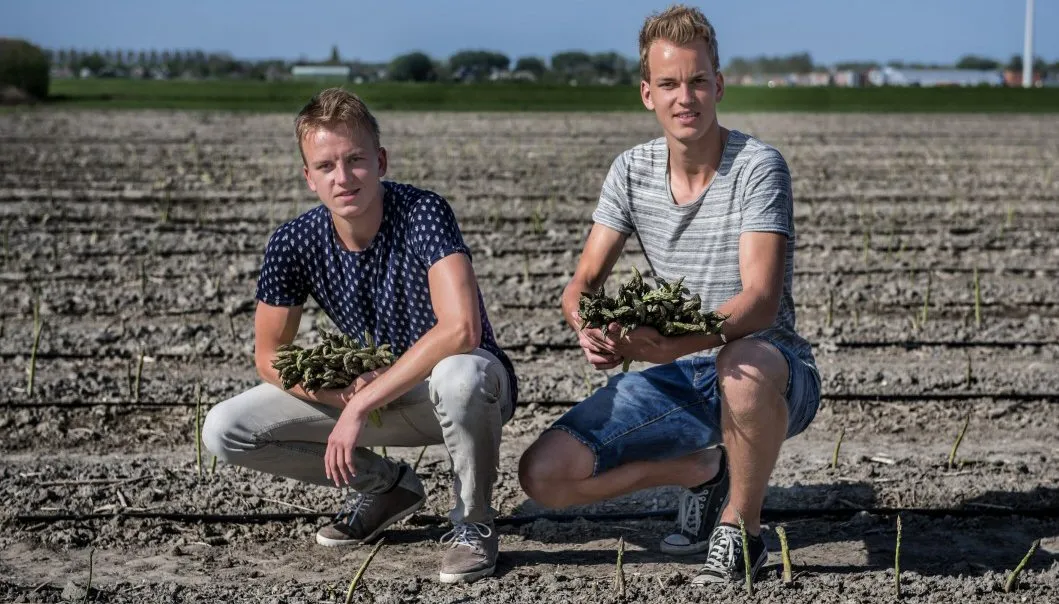Sem en Kay Broersen in ‘Met de deur Open’