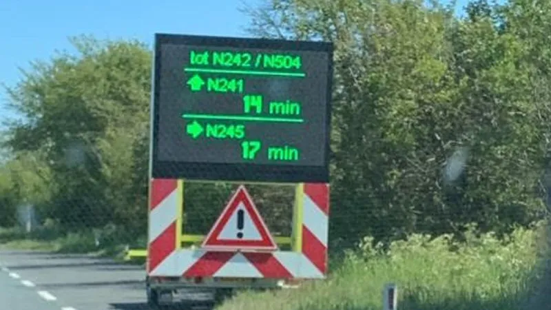 In de war van wegnummers