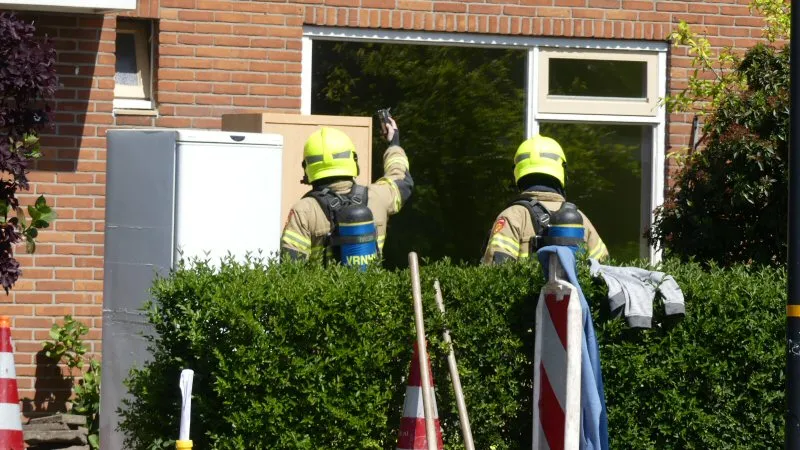 Gaslek in centrum Schagen