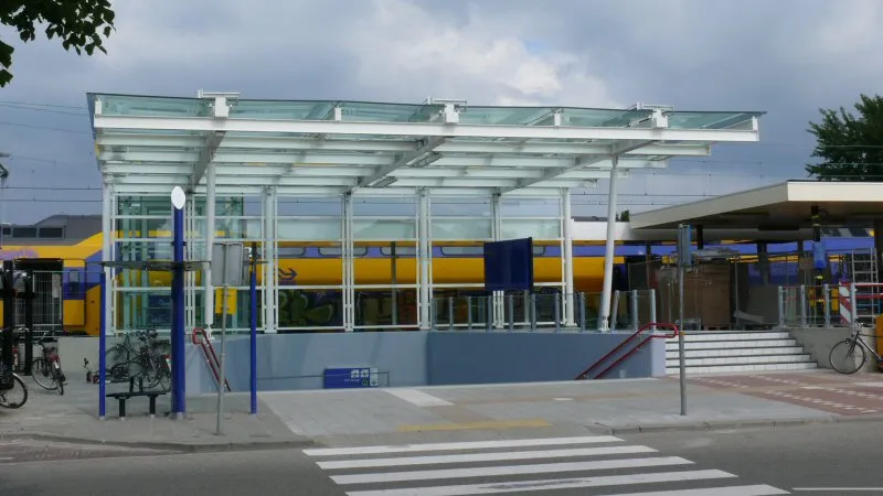 Rustig station uitnodigend voor fietsdieven