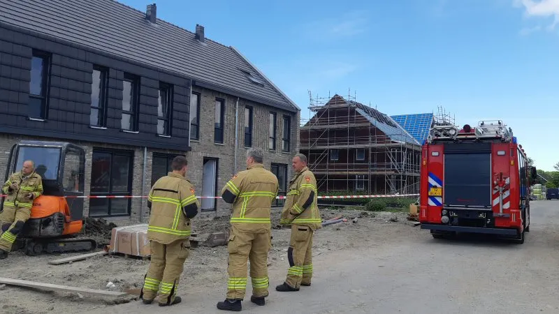 Gaslek bij nieuwbouwwijk Nes Noord