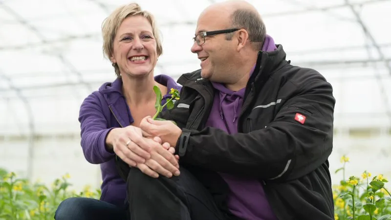 Han en Saskia Lammers in Deur Open