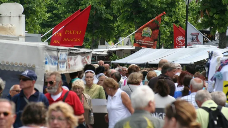 Strengere maatregelen op de weekmarkt
